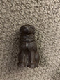 Vintage Cast Iron Seated Dog Figure - Bon Ton goods