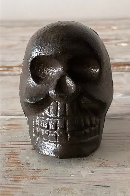 Vintage Cast Iron Skull - Bon Ton goods