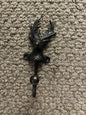 Vintage Cast Iron Stag Wall Hook - Bon Ton goods