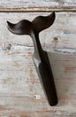 Vintage Cast Iron Whale Tail Doorstop - Bon Ton goods