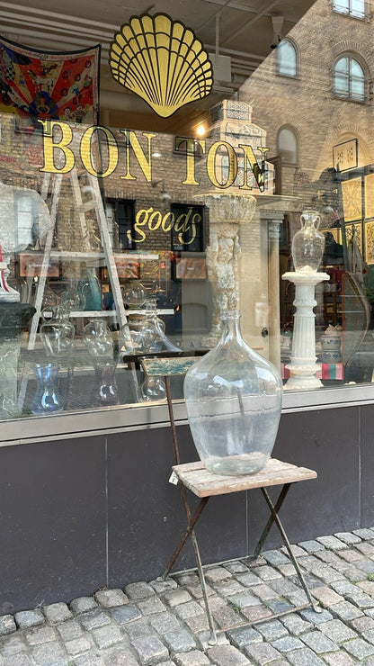 Vintage Clear Glass Demijohn - Bon Ton goods