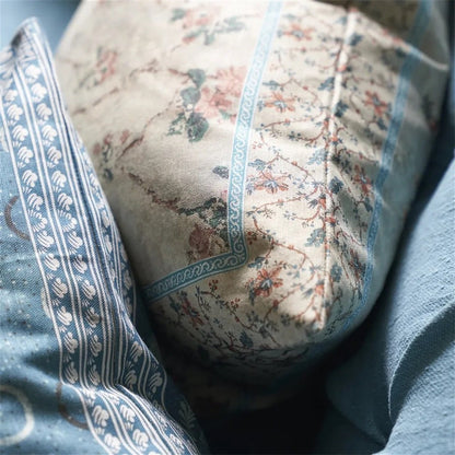 Vintage Floral Linen Cushion | John Derian - Bon Ton goods