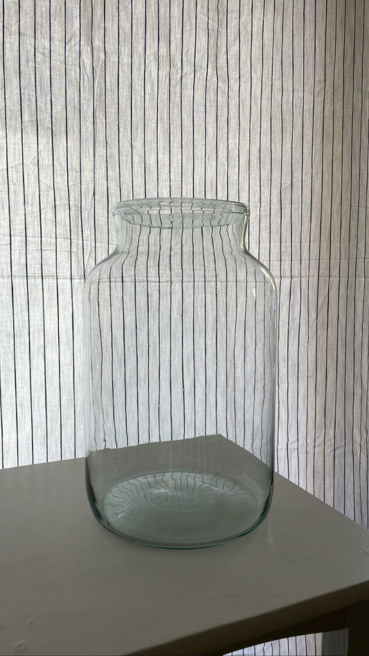 Vintage French Glass Pickling Jar – Medium - Bon Ton goods