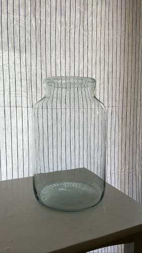 Vintage French Glass Pickling Jar - Medium - Bon Ton goods