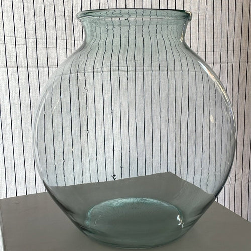 Vintage French Glass Pickling Jar - Round - Bon Ton goods