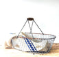 Vintage French Wire Market Basket - Bon Ton goods