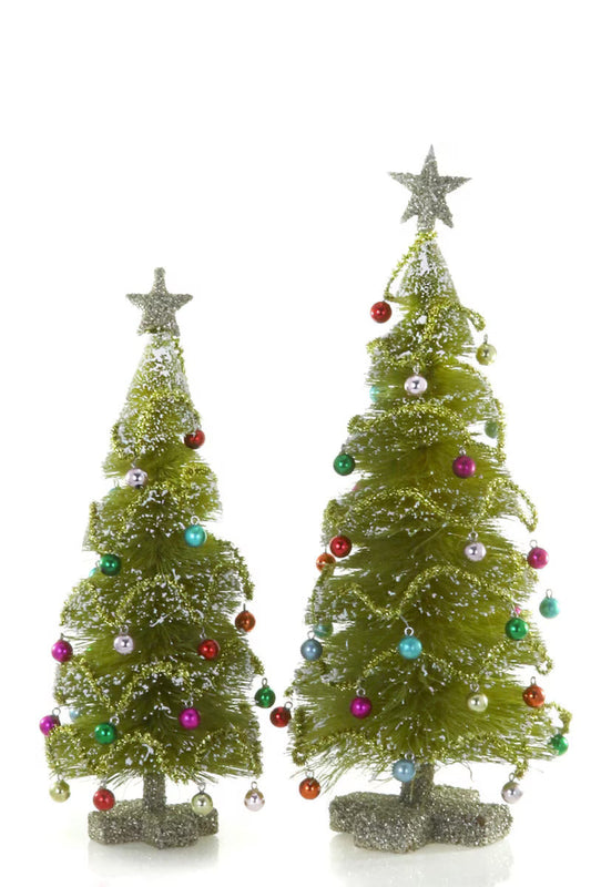 Vintage Garland Christmas Tree, Light Green by Cody Foster