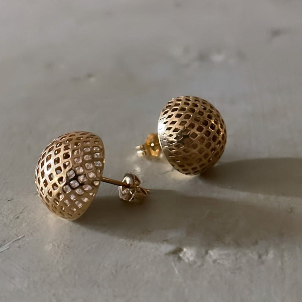 Vintage Gold Earrings - Bon Ton goods