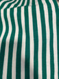 Vintage Moroccan Woven Cotton Throw – Deep Green (100 × 160 cm) - Bon Ton goods