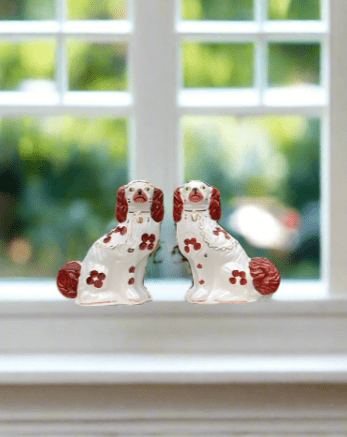 Vintage Pair of Staffordshire Dogs by Arthur Wood - Bon Ton goods