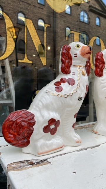 Vintage Pair of Staffordshire Dogs by Arthur Wood - Bon Ton goods