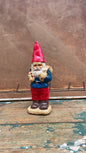 Vintage Scandinavian Gnome Santa Figurine | Swedish Tomte Christmas Decor - Bon Ton goods