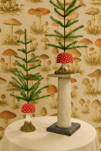Vintage Style Mushroom Goosefeather Tree | Vintage by Crystal - Bon Ton goods