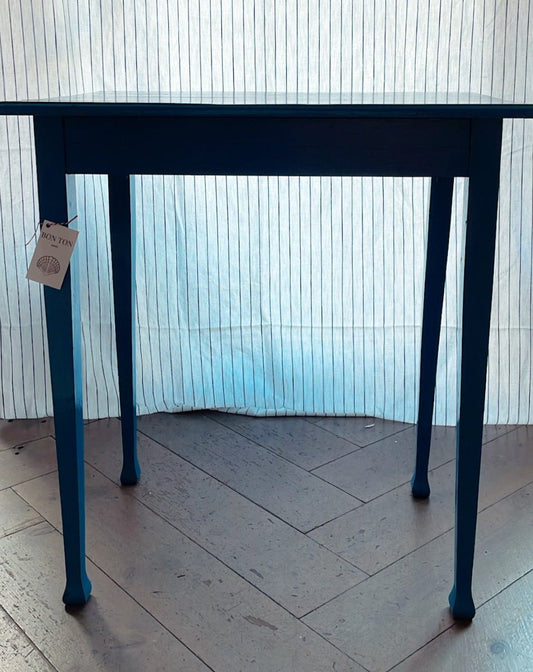 Vintage Swedish Blue Painted Table - Bon Ton goods