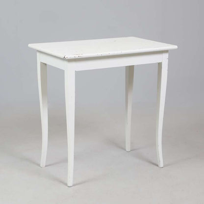 Vintage Swedish Window Table in White Paint (75 × 48 × 76 cm) - Bon Ton goods