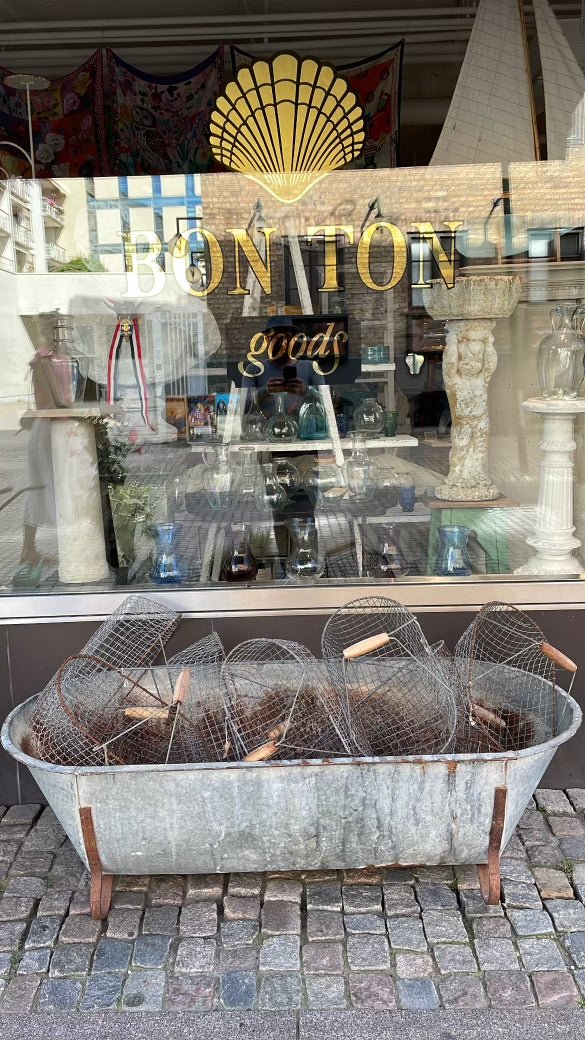 Vintage Zinc Tub - Bon Ton goods