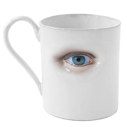 Vu Cup - Left, Set of 3 “Ce que je vois", Serena Carone | Astier de Villatte: Exclusive Pre-Order Item - Bon Ton goods