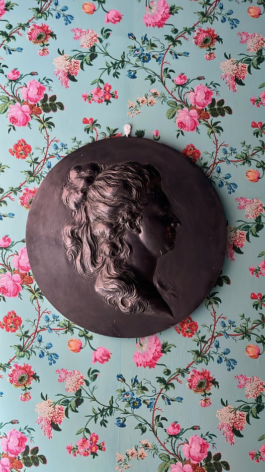 Wall Relief of Anna Maria Lenngren — After Johan Tobias Sergel (1740–1814) - Bon Ton goods