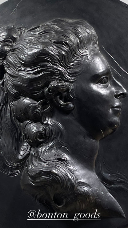 Wall Relief of Anna Maria Lenngren — After Johan Tobias Sergel (1740–1814) - Bon Ton goods