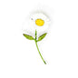 White Daisy Brooch Pin | Trovelore - Bon Ton goods