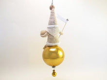 Load image into Gallery viewer, White Santa On Glass Ball - Bon Ton goods
