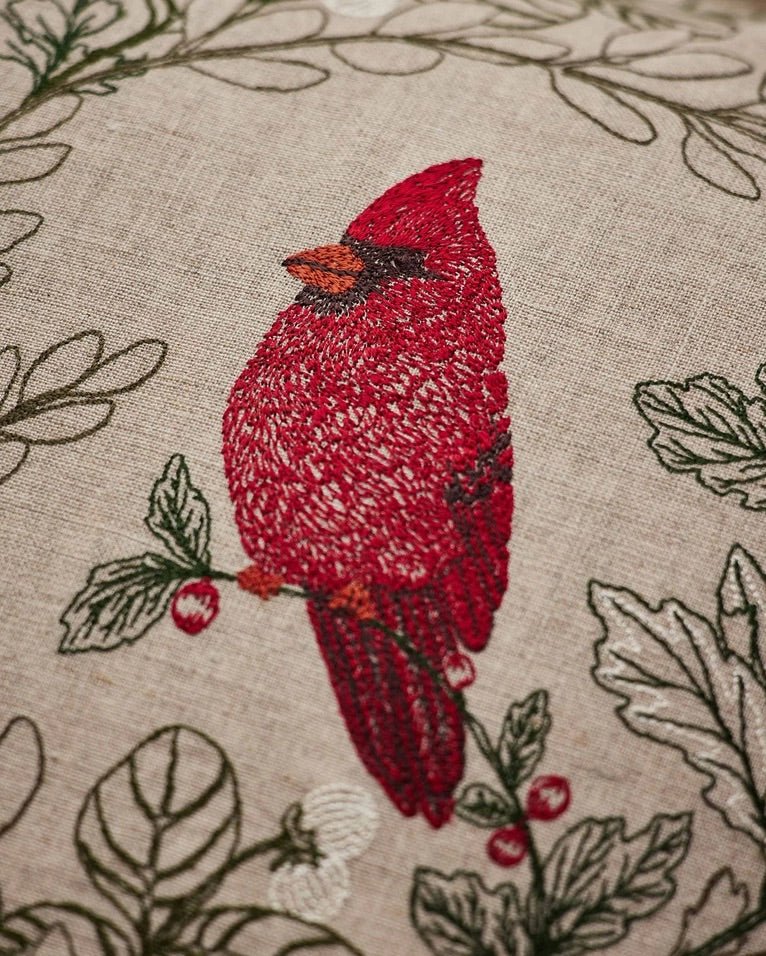 Winter Birds Pillow | Coral & Tusk - Bon Ton goods