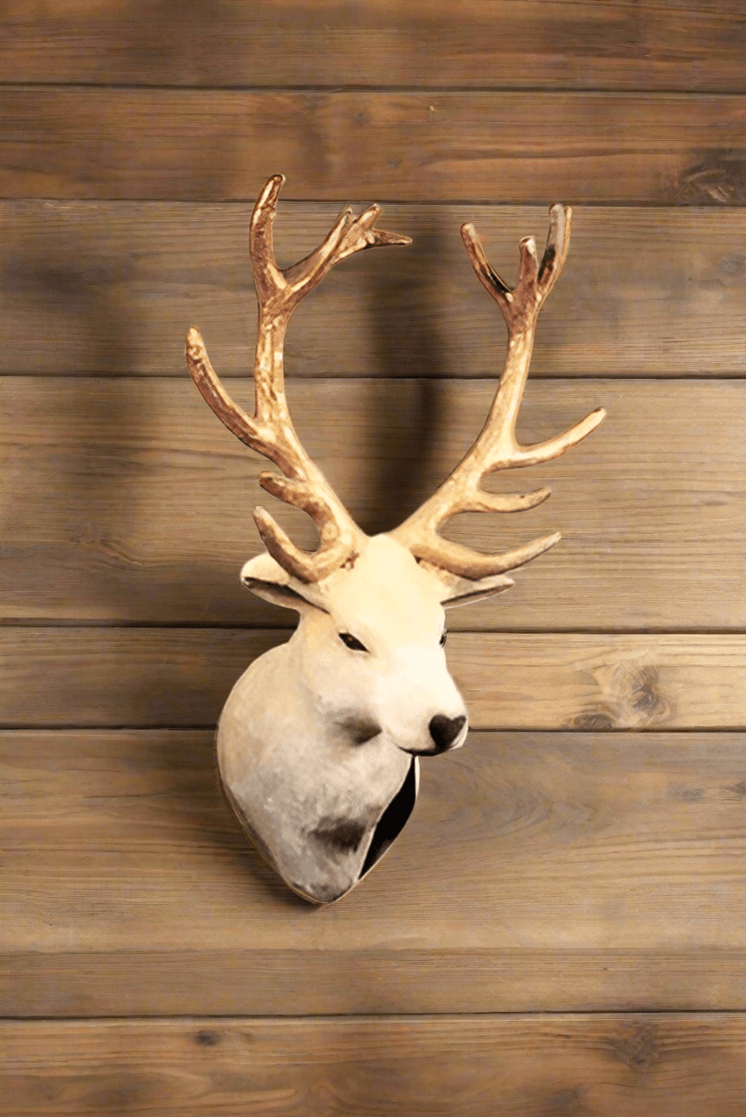 Winter Deer Mount: Exclusive Pre-Order - Bon Ton goods
