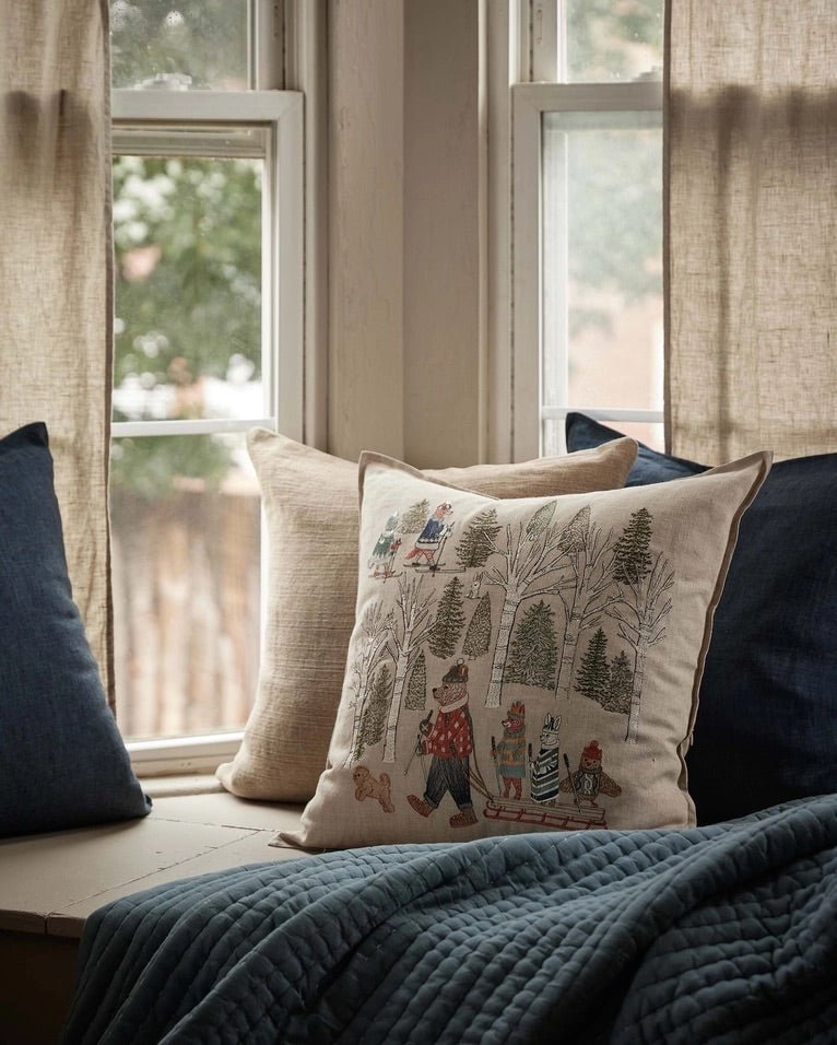 Winter Fun Pillow | Coral & Tusk - Bon Ton goods
