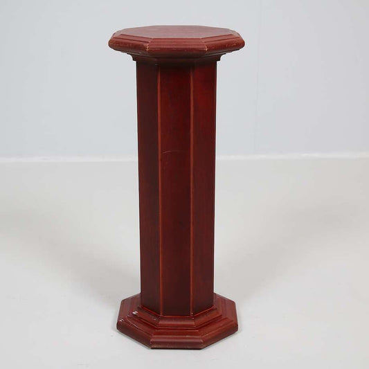 Wooden Pedestal Stand - Bon Ton goods