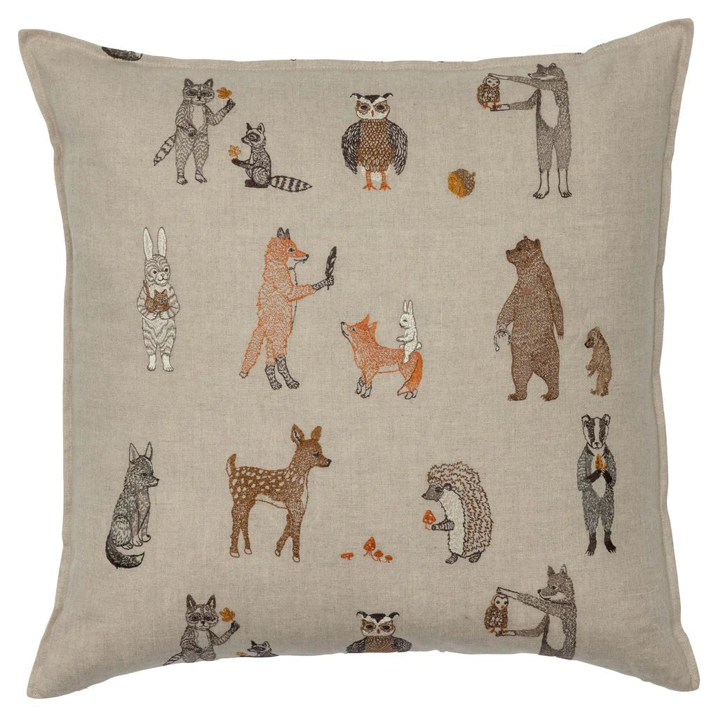 Woodland Friends Pillow | Coral & Tusk - Bon Ton goods