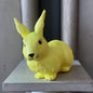 Yellow Glitter Medium Bunny | Ino Schaller - Bon Ton goods