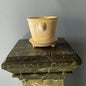 Yellow Lion Pot Marbleized | Handmade Erik Bendtsen Ceramics - Bon Ton goods