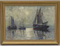 Yo Johansson — Coastal Scene with Sailing Ships - Bon Ton goods