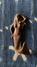 Load image into Gallery viewer, Cast Iron Hook Mermaid - Vintage
