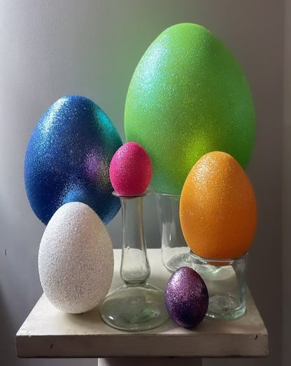 Purple Glitter Egg | Ino Schaller