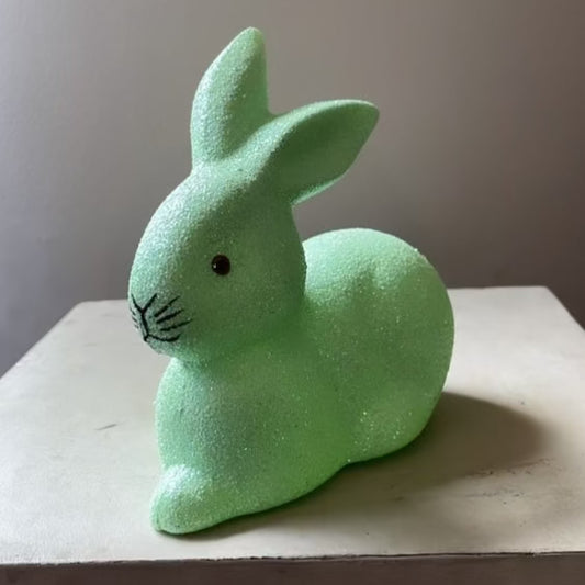 Mint Green Glitter Little Bunny - Ino Schaller