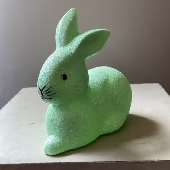 Mint Green Glitter Little Bunny - Ino Schaller