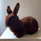 Brown Velvet Medium Bunny | Ino Schaller