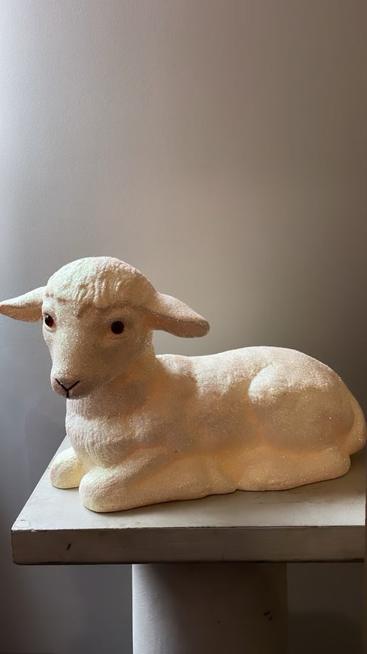 Beaded Lamb, Cream | Ino Schaller
