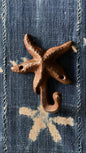 Cast Iron Starfish Wall Hook — Vintage New York