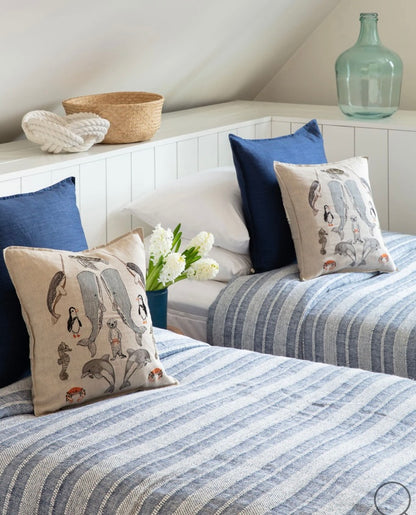 Sea Friends Pillow | Coral & Tusk