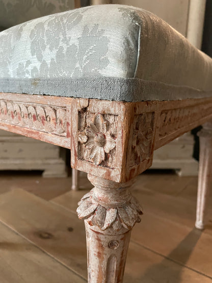 Antique Swedish Gustavian Chair, c. 1770–1800 — Signed Johan Lindgren