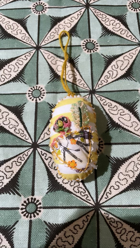Handmade Easter Egg Ornament #5