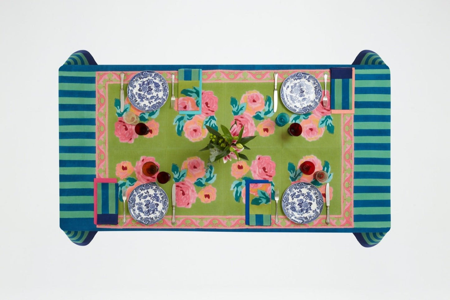NIZAM ACID GREEN - Cotton Cloth - 220x350 | Lisa Corti - Bon Ton goods