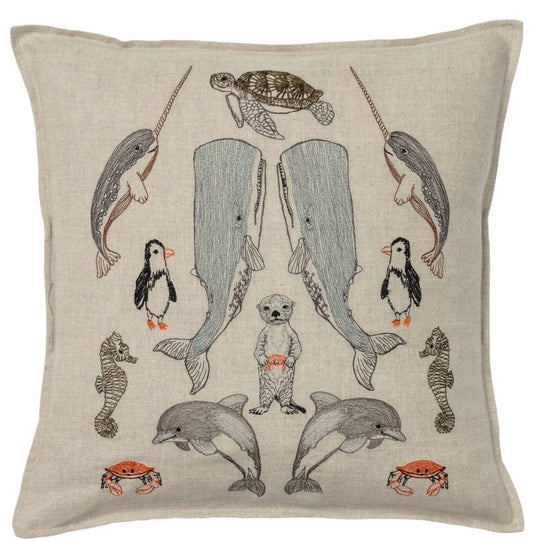 Sea Friends Pillow | Coral & Tusk - Bon Ton goods